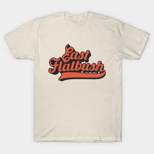 New York Brooklyn - East Flatbush Brooklyn Schriftzug - East Flatbush Logo T-Shirt